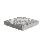 Тротуарная плитка Ромб 3D, антрацит на камне, 6 см