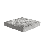 Тротуарная плитка 3Д, антрацит с гранитной крошкой, 6 см