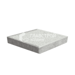 Тротуарная плитка 3Д, белая, 6 см