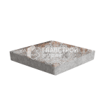 Тротуарная плитка 3Д, сомон на камне, 6 см